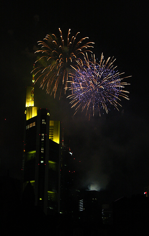 Skylinefeuerwerk
