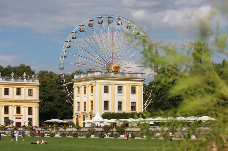 Orangerie mit Riesenrad
