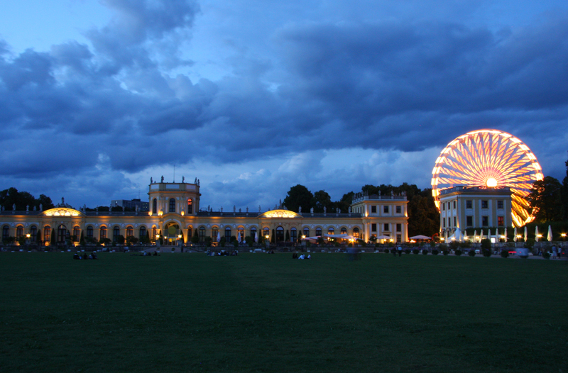 Orangerie mit Riesenrad
