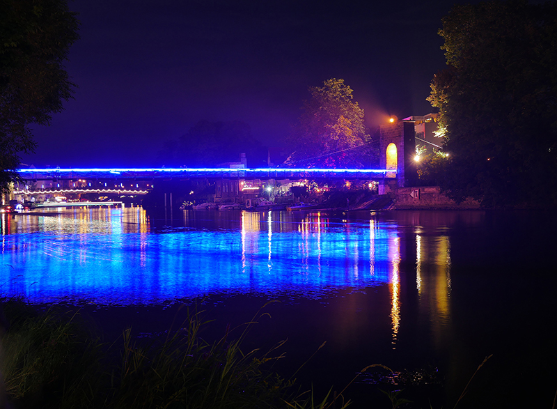 Blick auf die DrahtbrÃ¼cke
