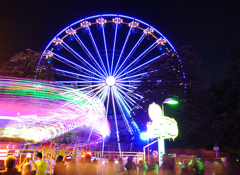 Riesenrad by Night
