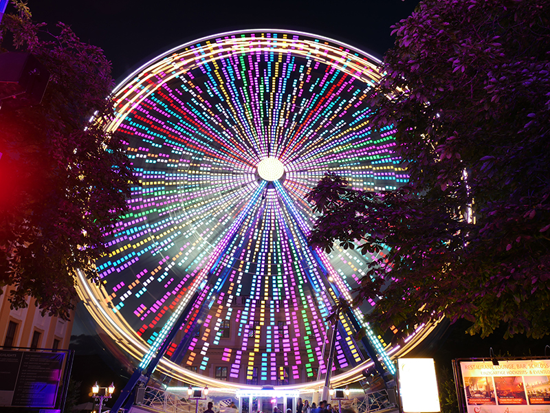 Riesenrad by Night
